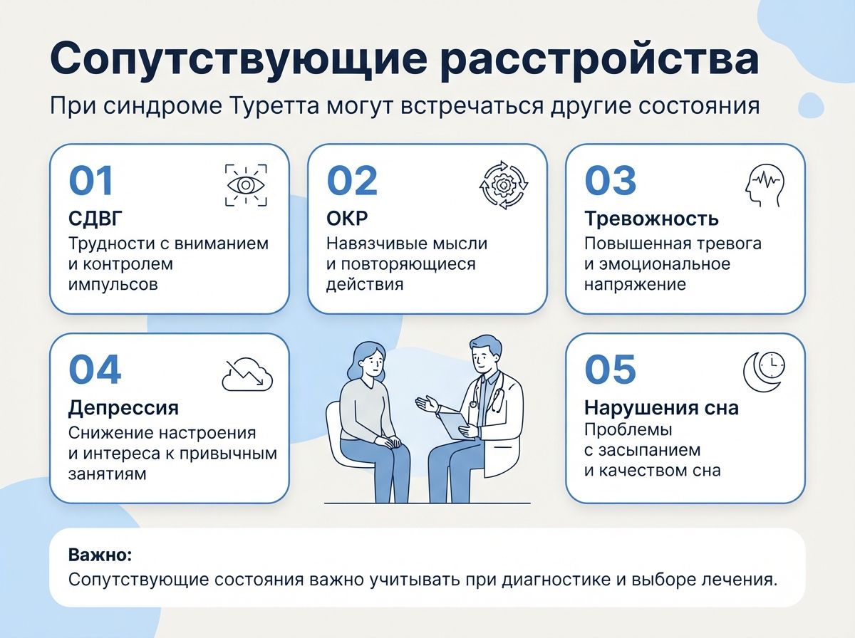 Лечение синдрома Туретта в Бутурлиновке инфографика